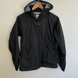Columbia Lightweight Crinkle Packable Rain Jacket Unlined Women’s M